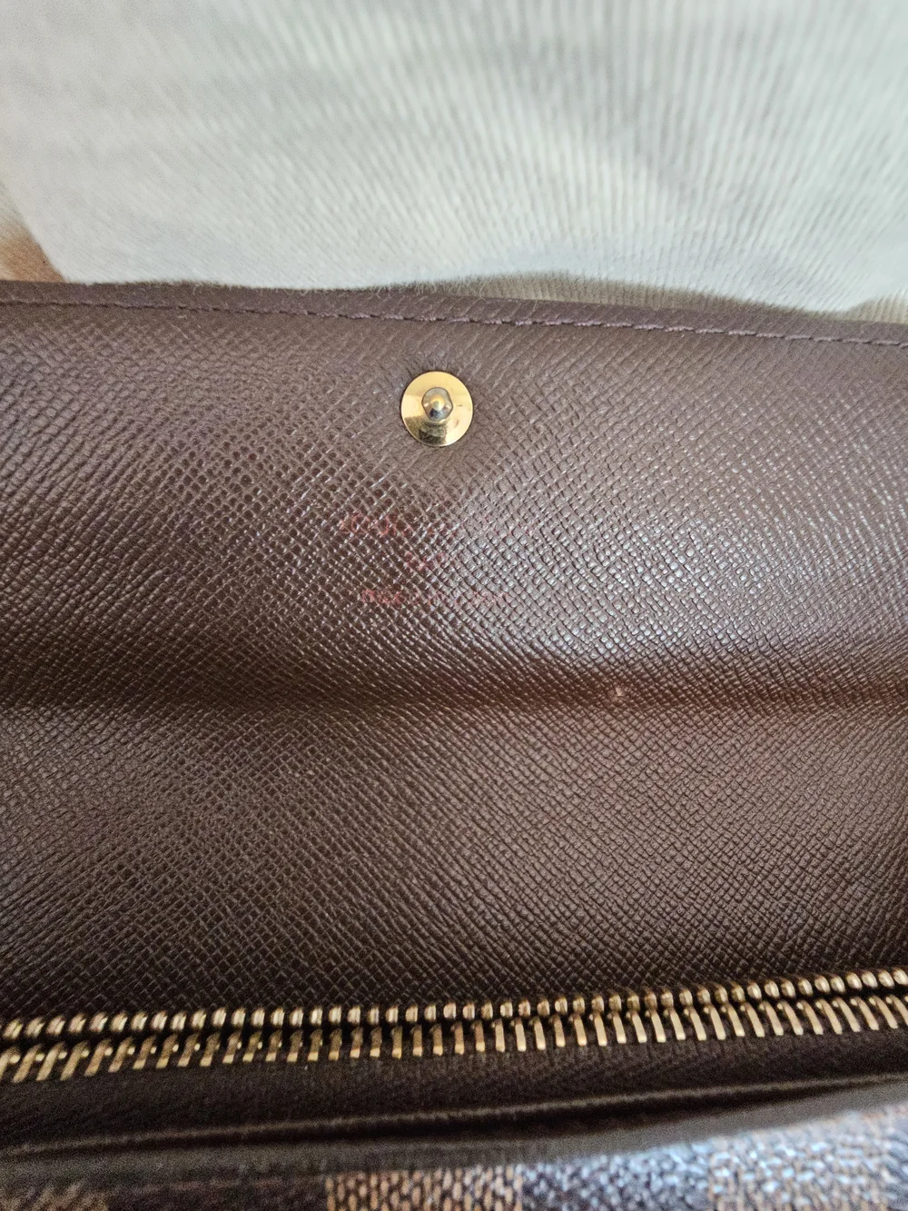 Louis Vuitton Sarah Damier Check Wallet